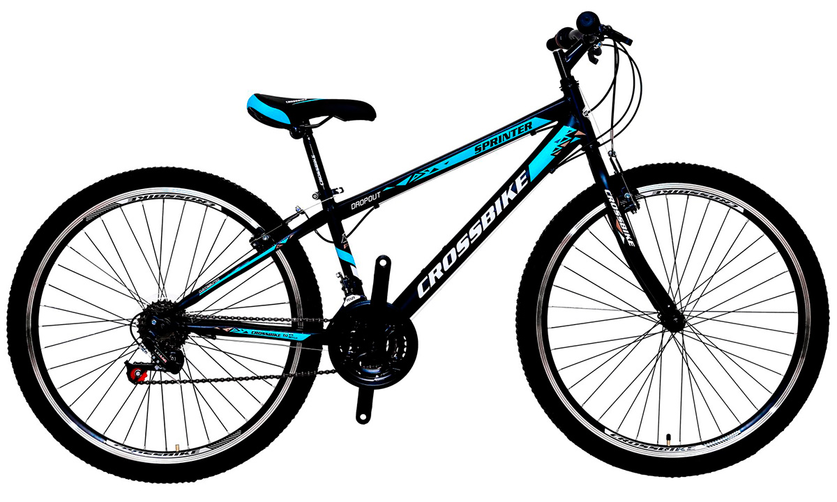 Фотография Велосипед Cross Sprinter 26" (2020) 2020 Черно-синий